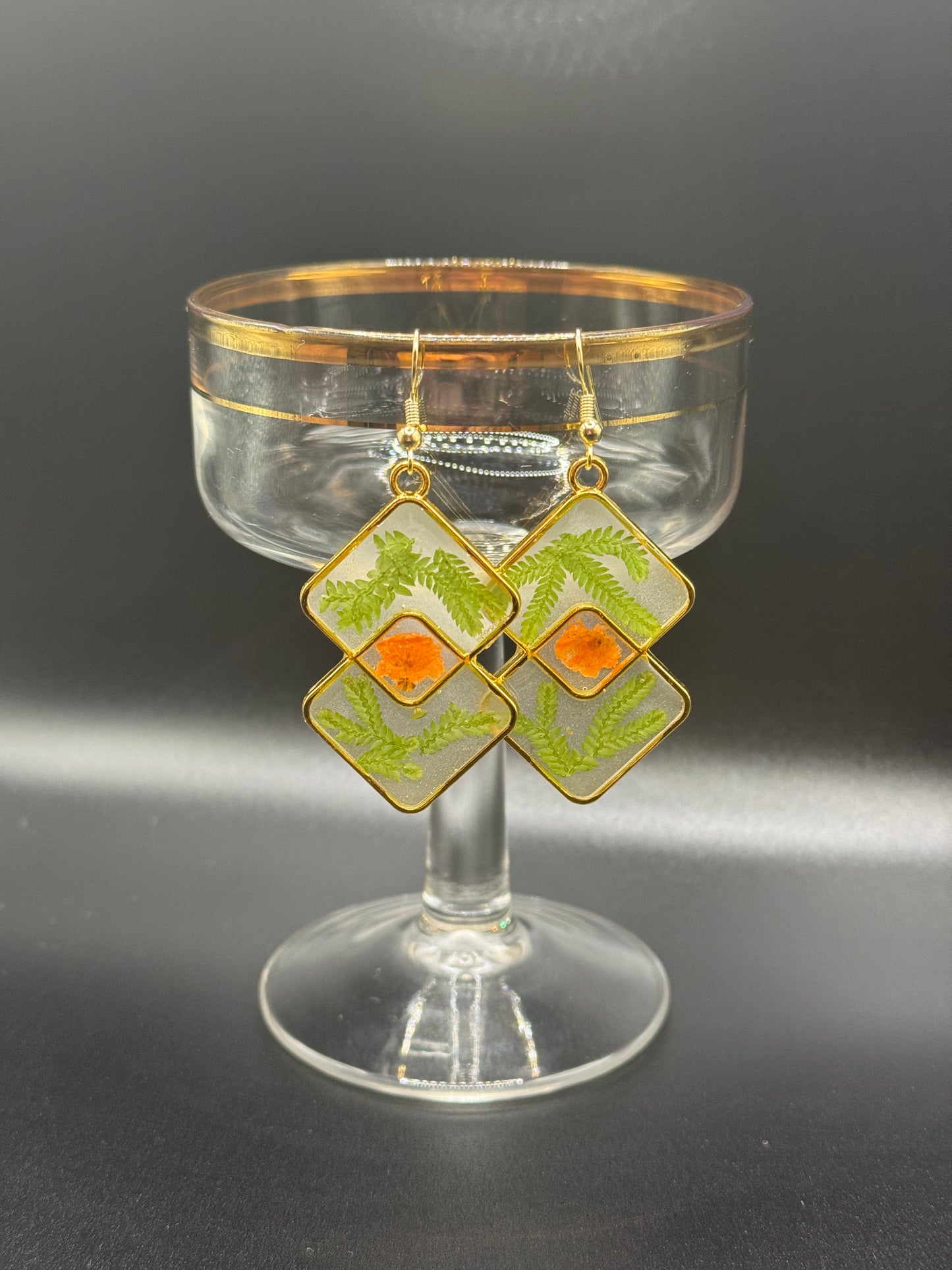 Botanical Siren Gold Earrings
