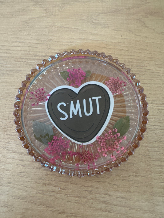 “Smut” Glass Dish