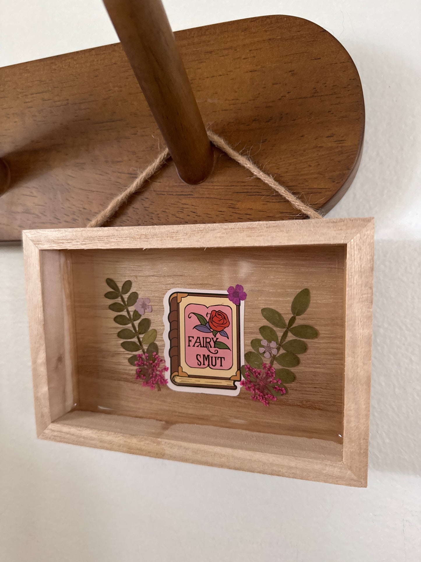 “Fairy Smut” Wood Frame