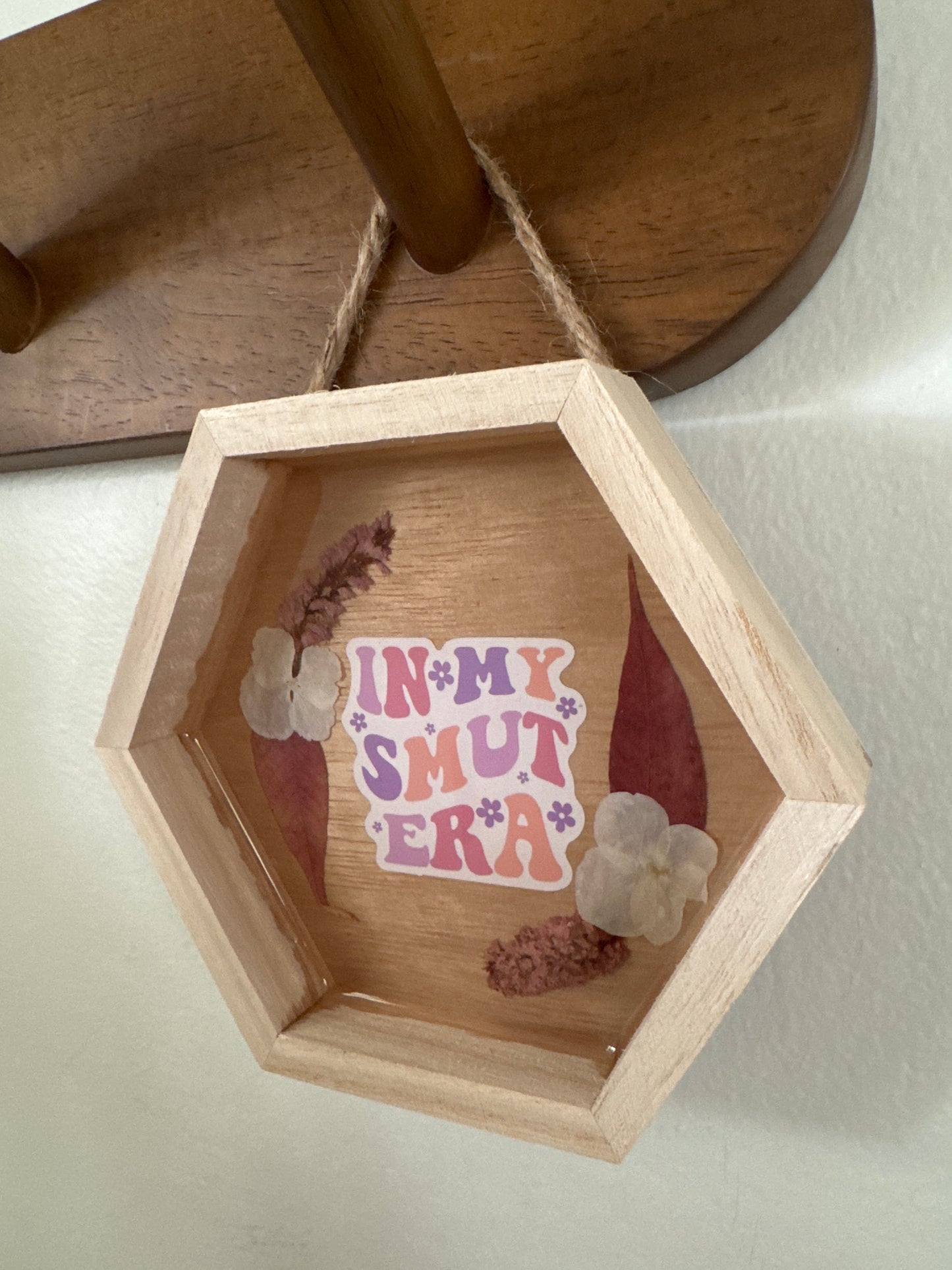 “In My Smut Era” Wood Frame