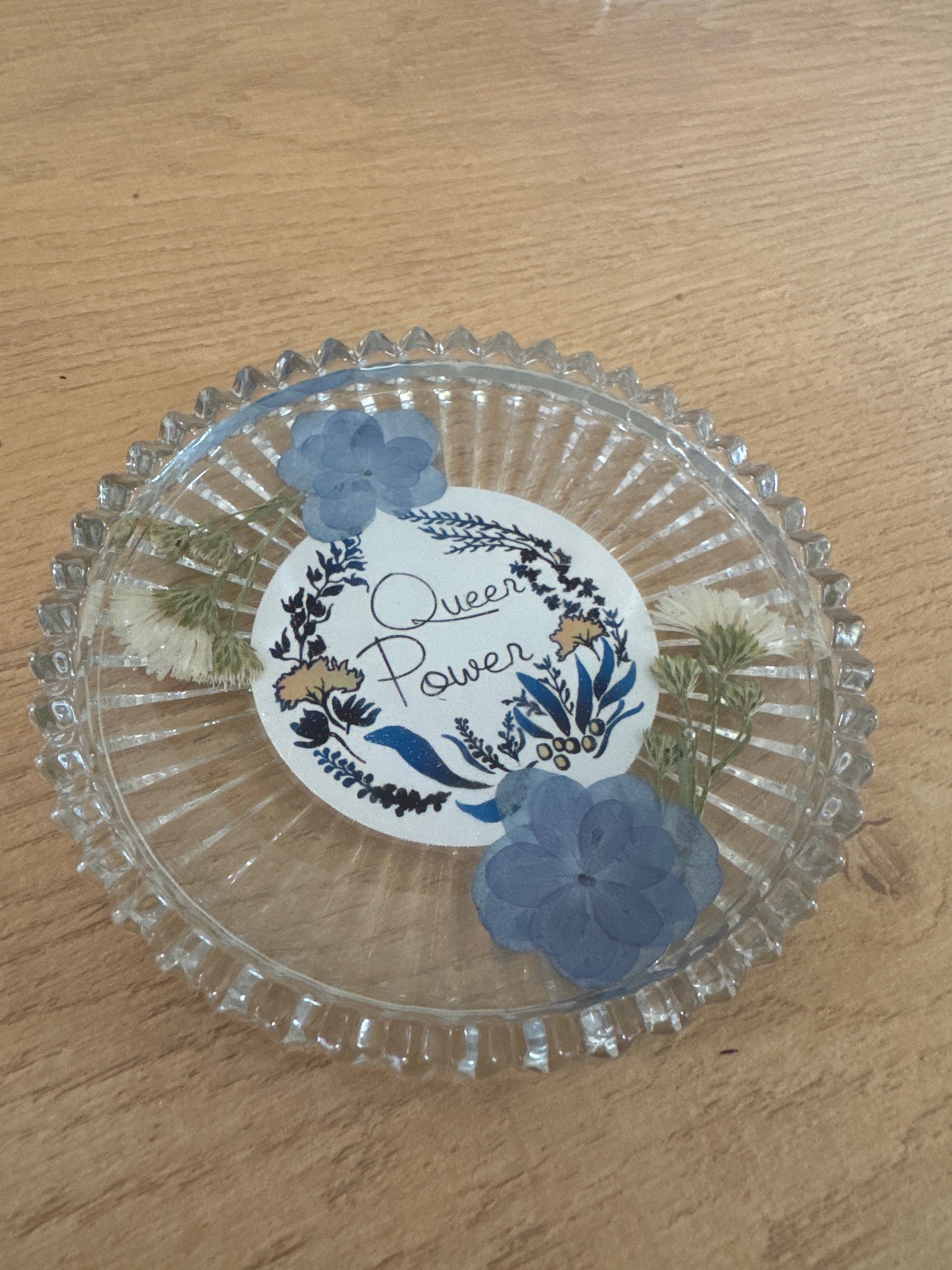 “Queer Power” Glass Dish
