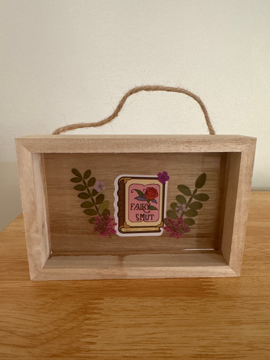 “Fairy Smut” Wood Frame