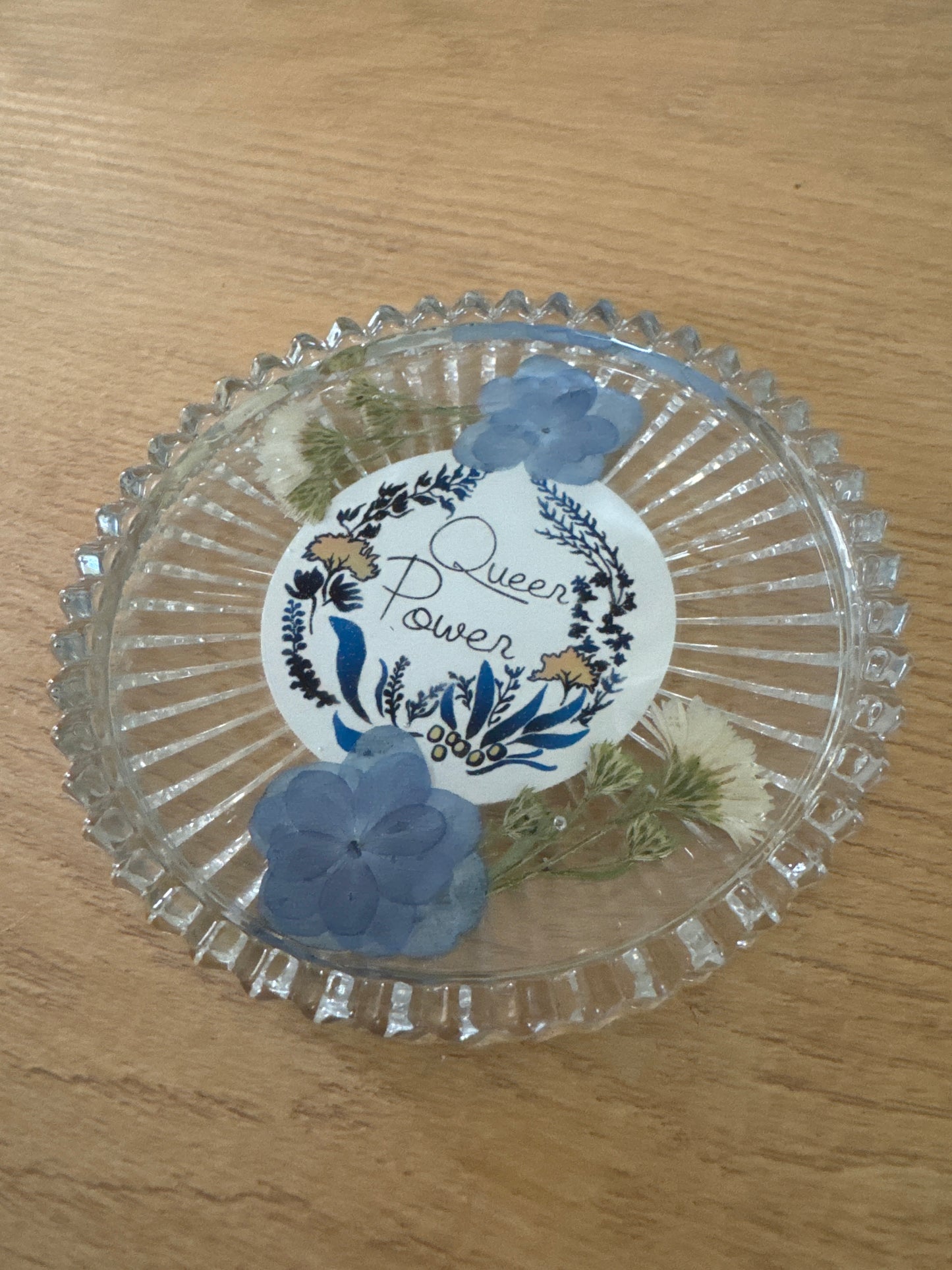 “Queer Power” Glass Dish