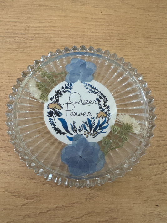 “Queer Power” Glass Dish