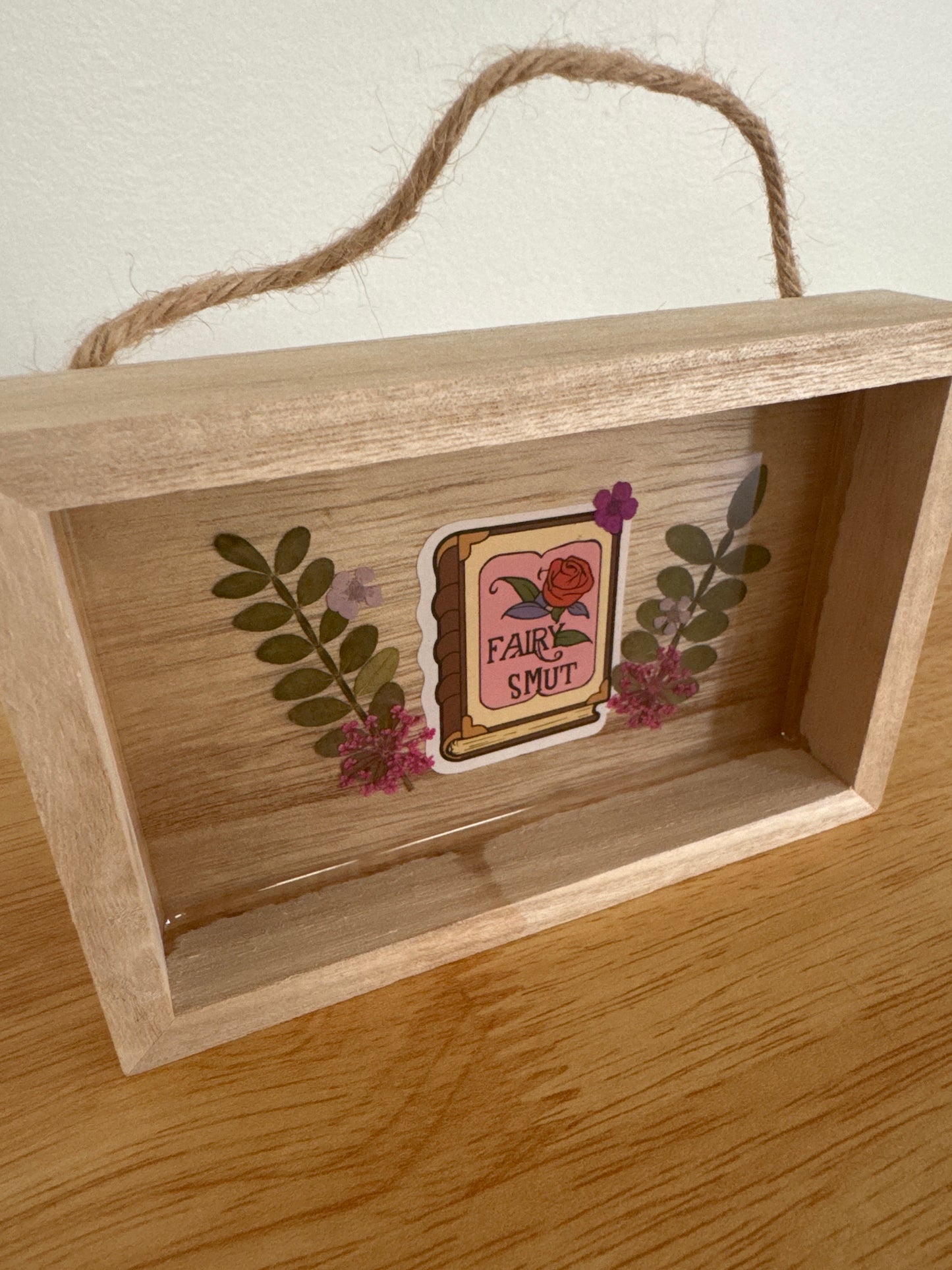 “Fairy Smut” Wood Frame