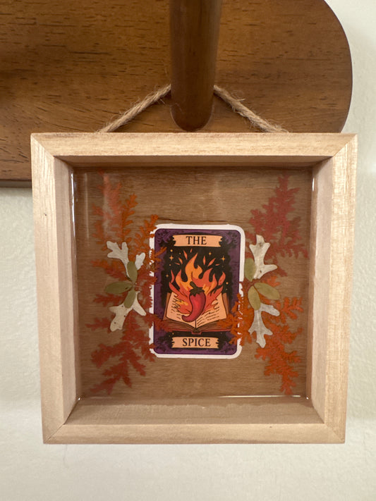 “The Spice” Wood Frame