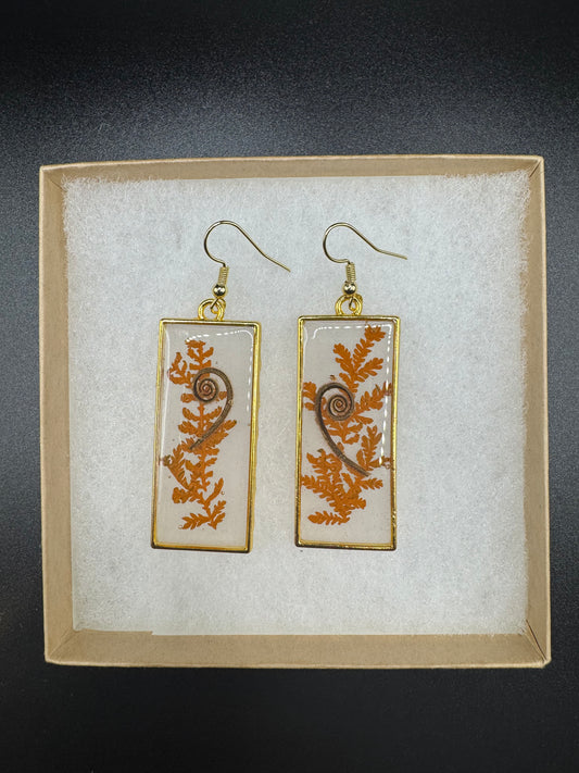 Divine Wildling Gold Earrings