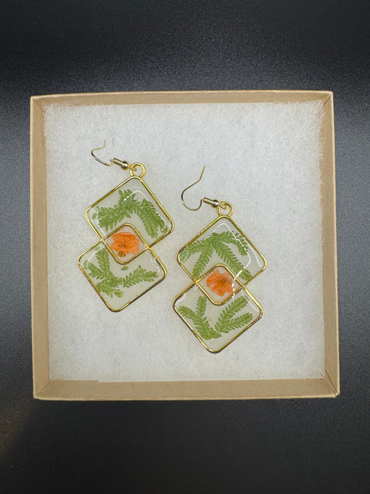 Botanical Siren Gold Earrings