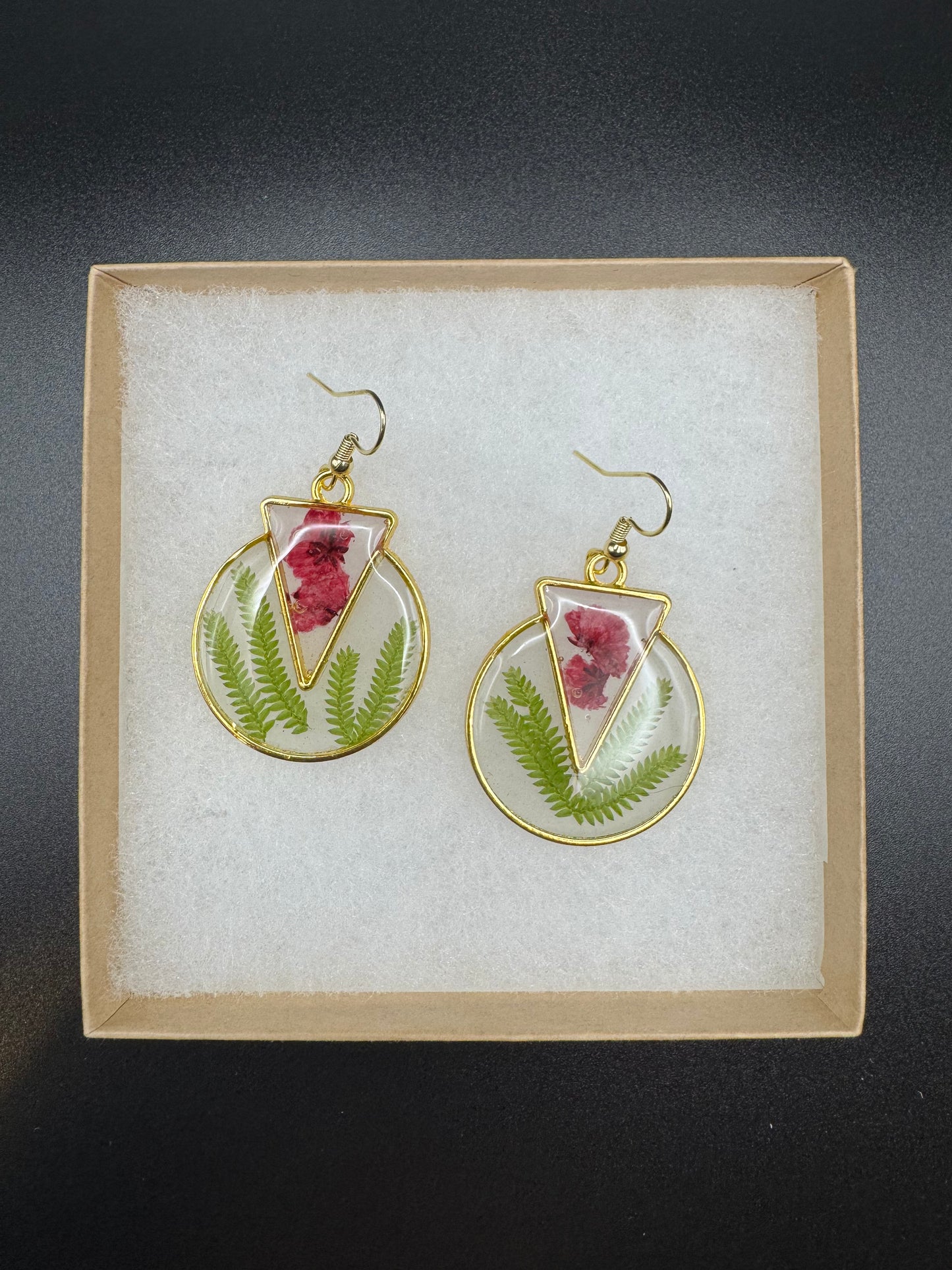 Goddess Garden Gold Earrings